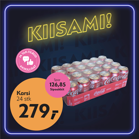 Coca cola 24 stk