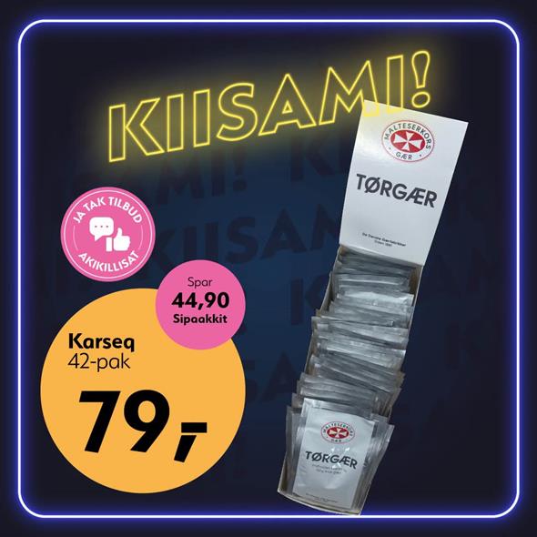 Tørgær 42 stk